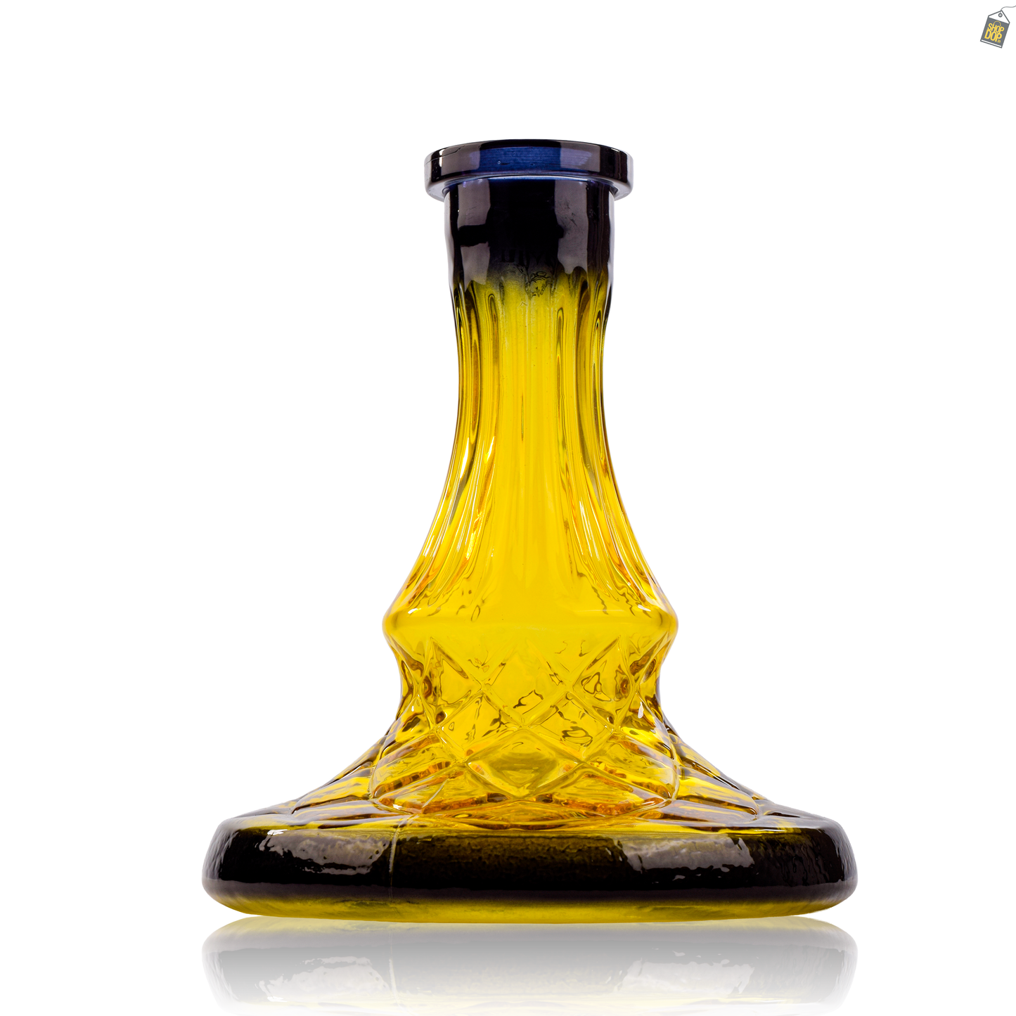 Shentai Hookah Glass Replacement Base - Yellow (Rubber)