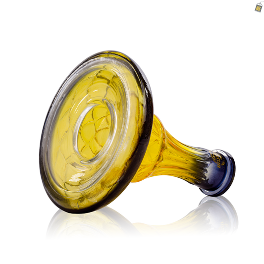 Shentai Hookah Glass Replacement Base - Yellow (Rubber)