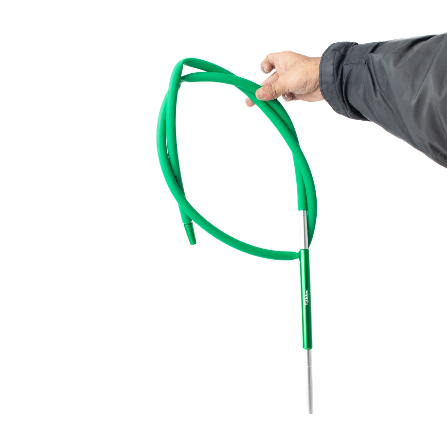 Silicone Pipe for Hookah - Green