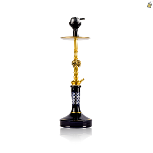 Skull Trinity 2.0 Hookah - Gold