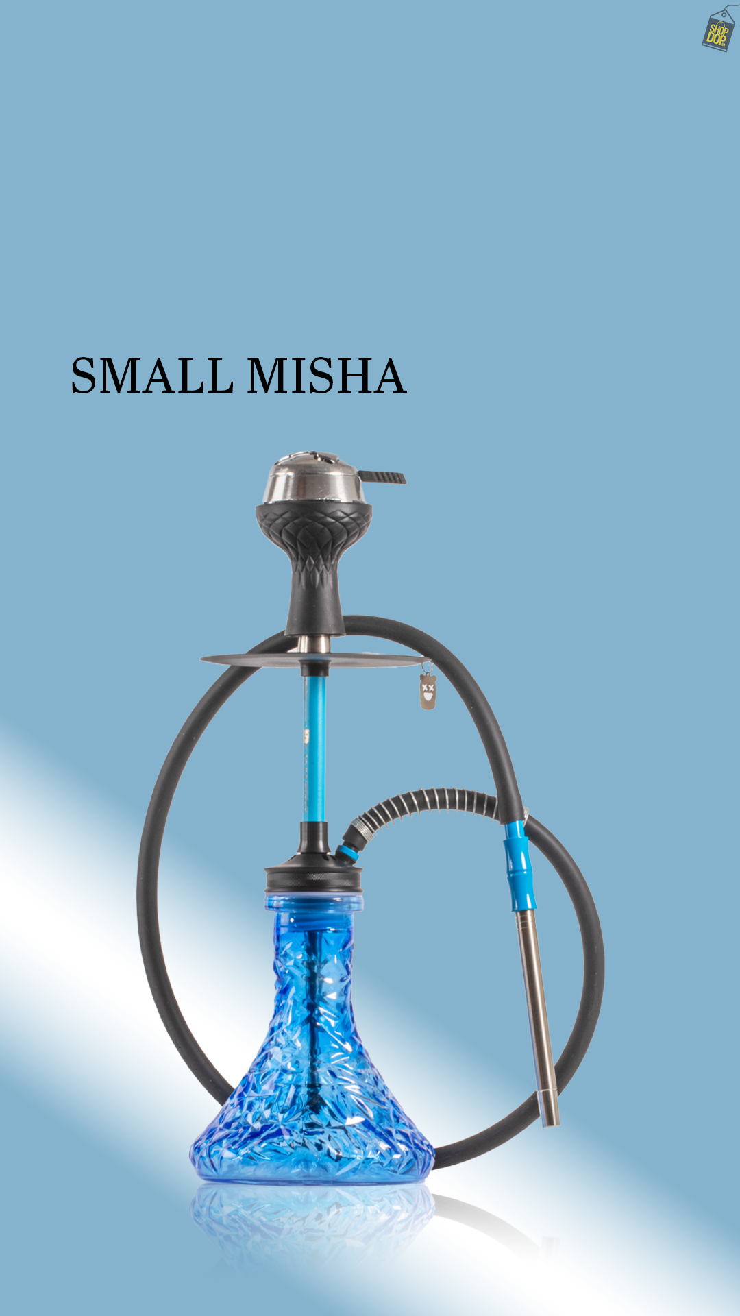 Small Misha Hookah - Blue