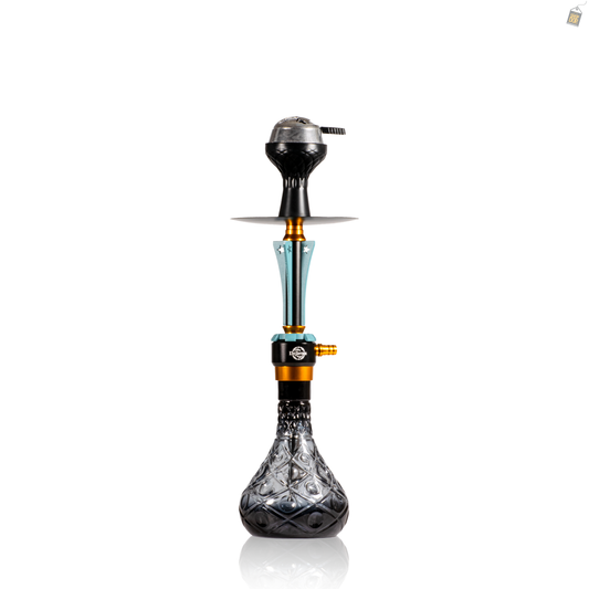 Sociomate Hookah with Bag - Silver