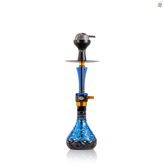 Sociomate Hookah with Bag - Blue