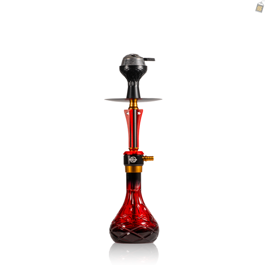 Sociomate Hookah with Bag - Red