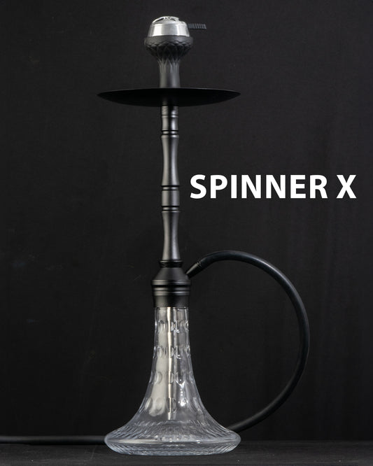 स्पिनर एक्स हुक्का - काला