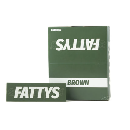 Stash Pro Fattys Brown Rolling Paper - Single Book