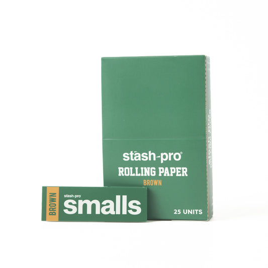 Stash Pro Small Rolling Paper (Brown) - Single Book
