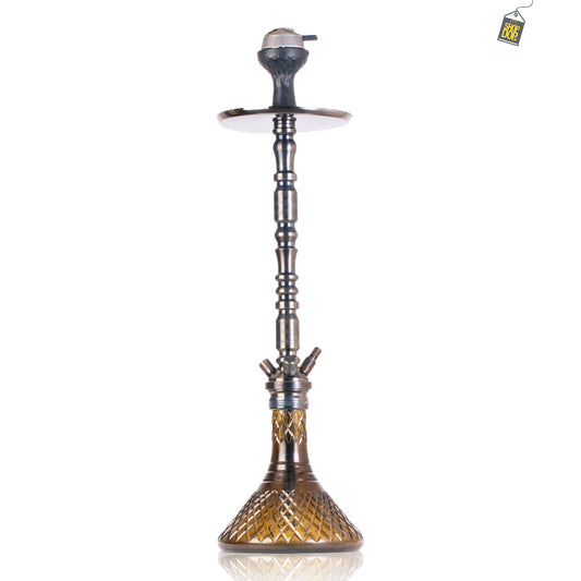 Sultan Igor Hookah with 2 Bags - Black Base / Black Stem