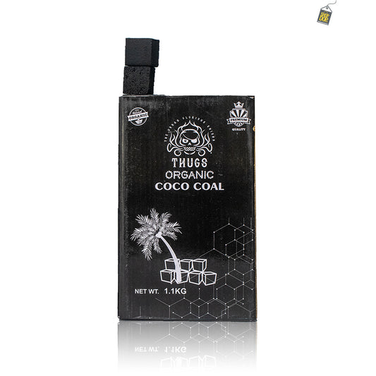 Thugs Hookah Coconut Coal 1.1kg - 84pcs (100g FREE)