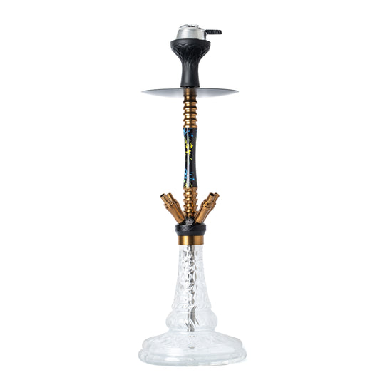 Thugs Persian 4 Pipe Hookah - Blue