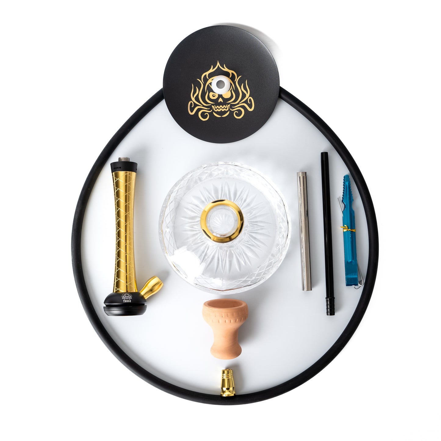 Thugs Zian Hookah - Gold