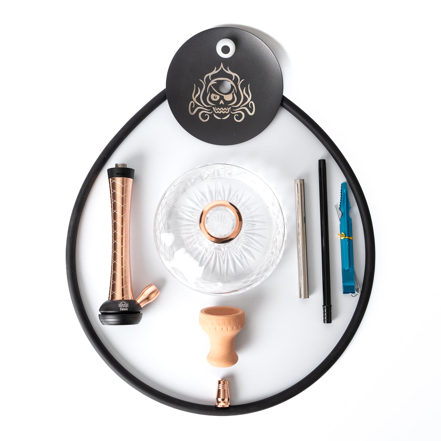 Thugs Zian Hookah - Rose Gold