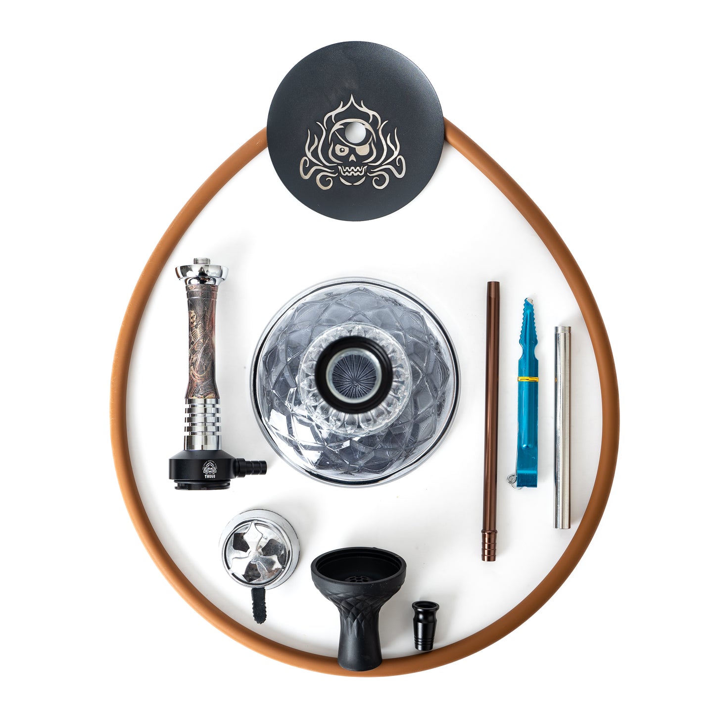 Thugs Rowdy X Hookah - Brown