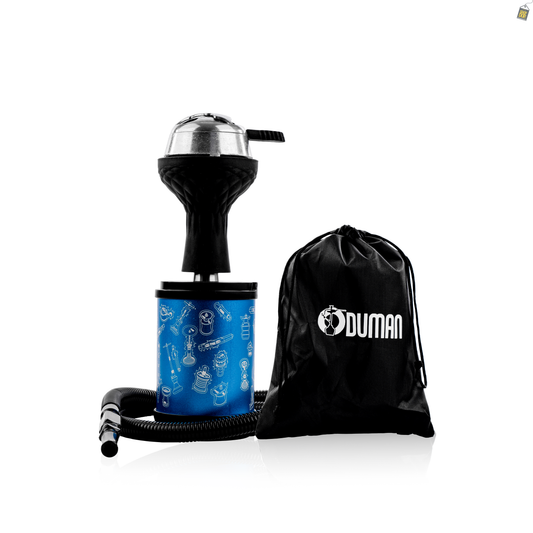 Togo Hookah with Pouch- Blue