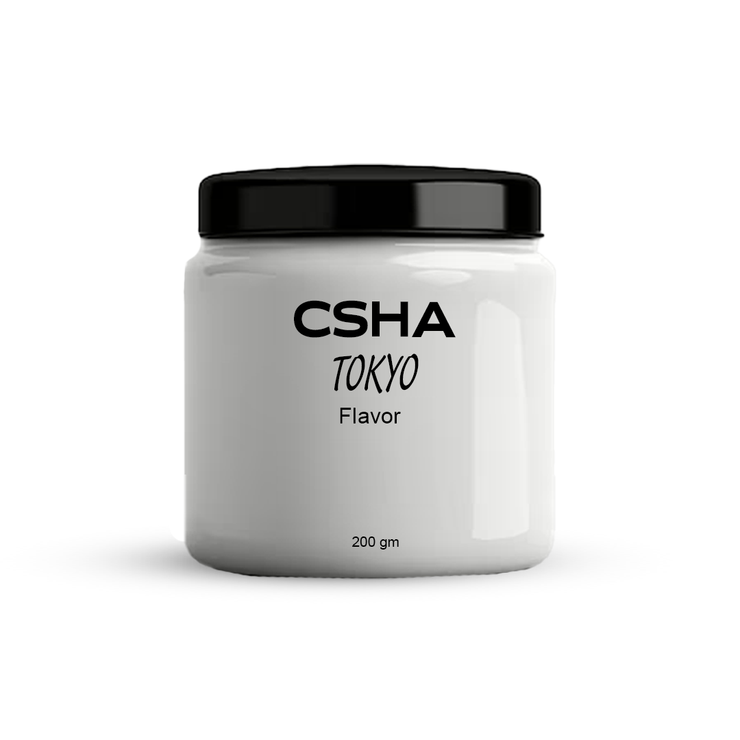 CSHA Tokyo Hookah Flavor - 200g Glass Jar