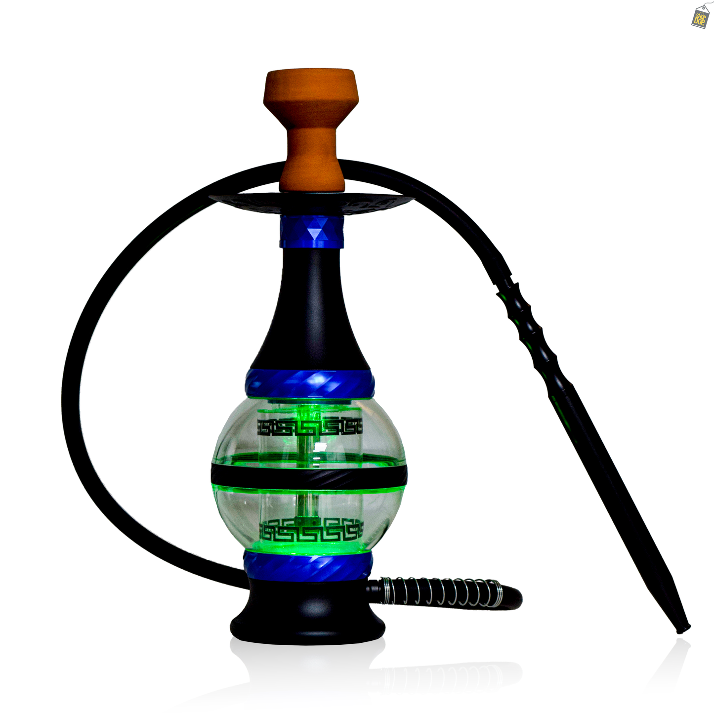 Trangu Hookah with LED Light - Blue