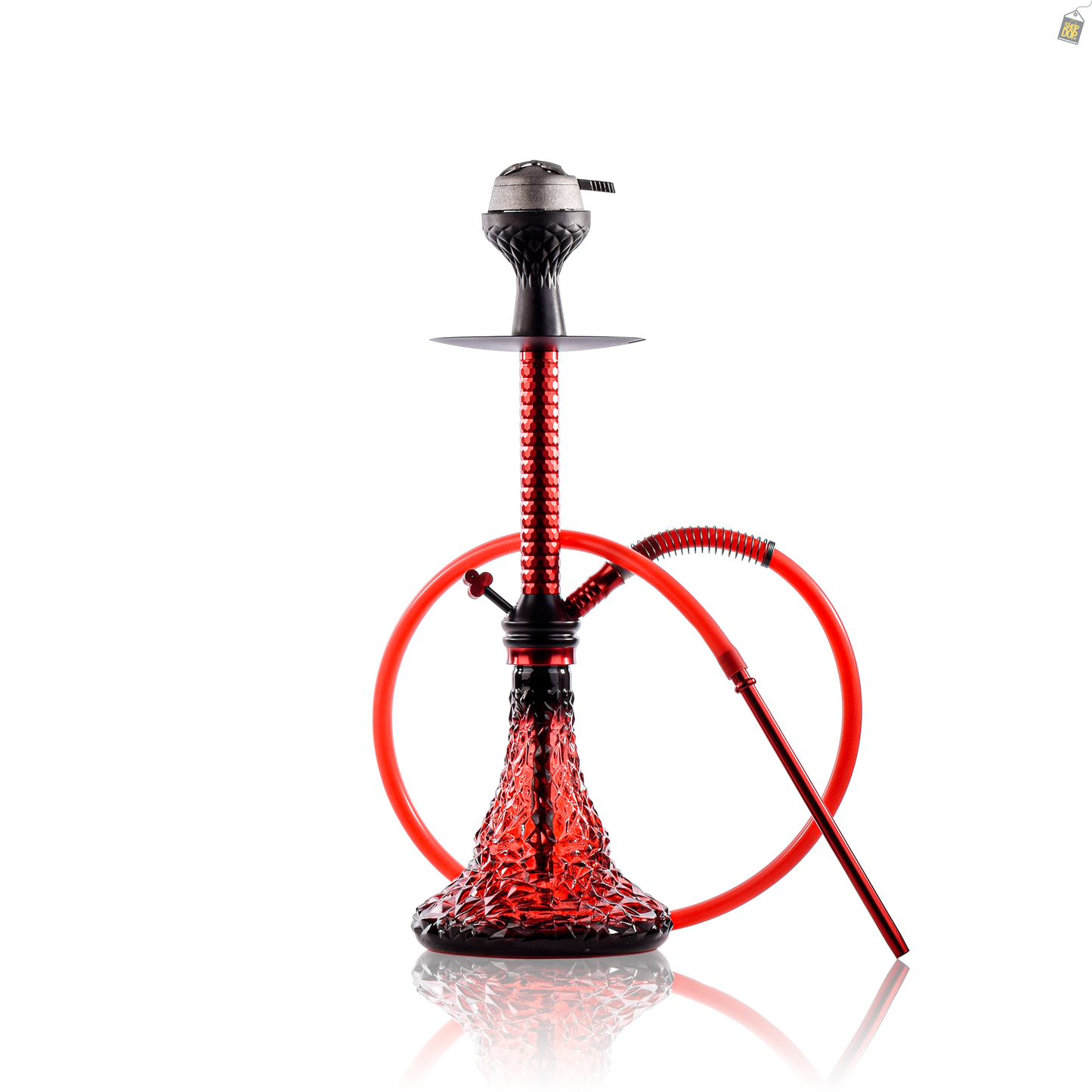 Trinqual 2.0 Hookah - Red