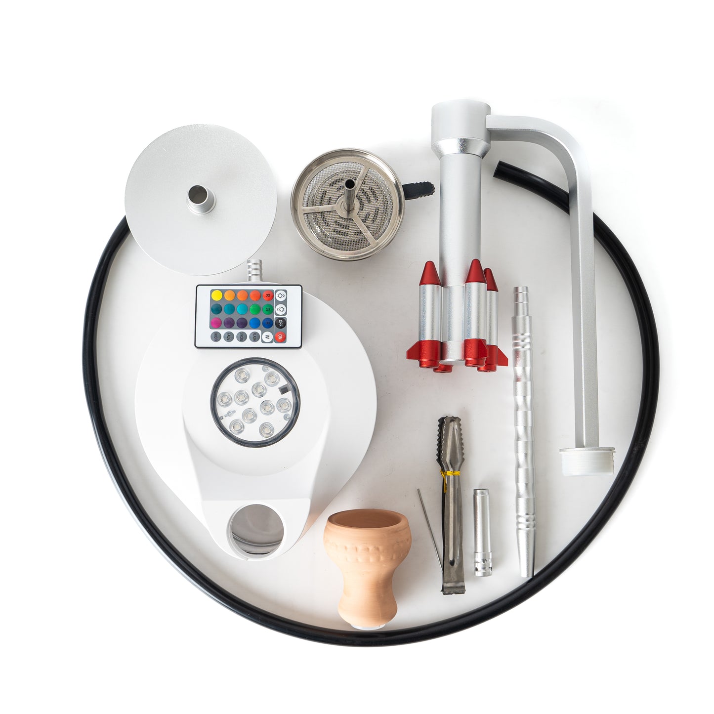 Trios Hookah - Silver