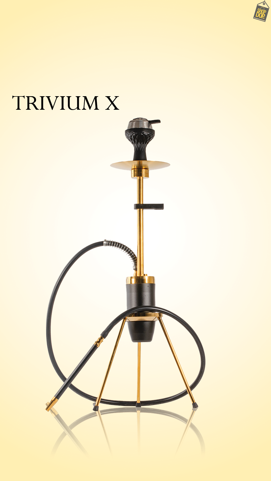 Trivium Hookah with 3 Legs