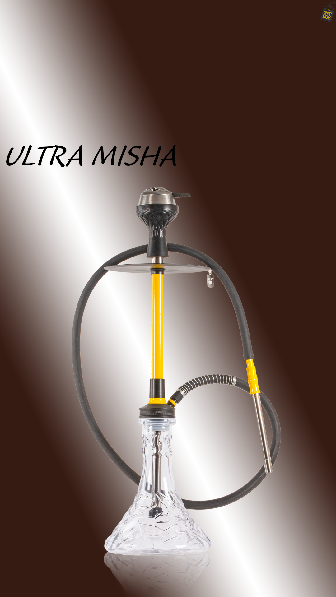 Ultra Misha Hookah - Yellow