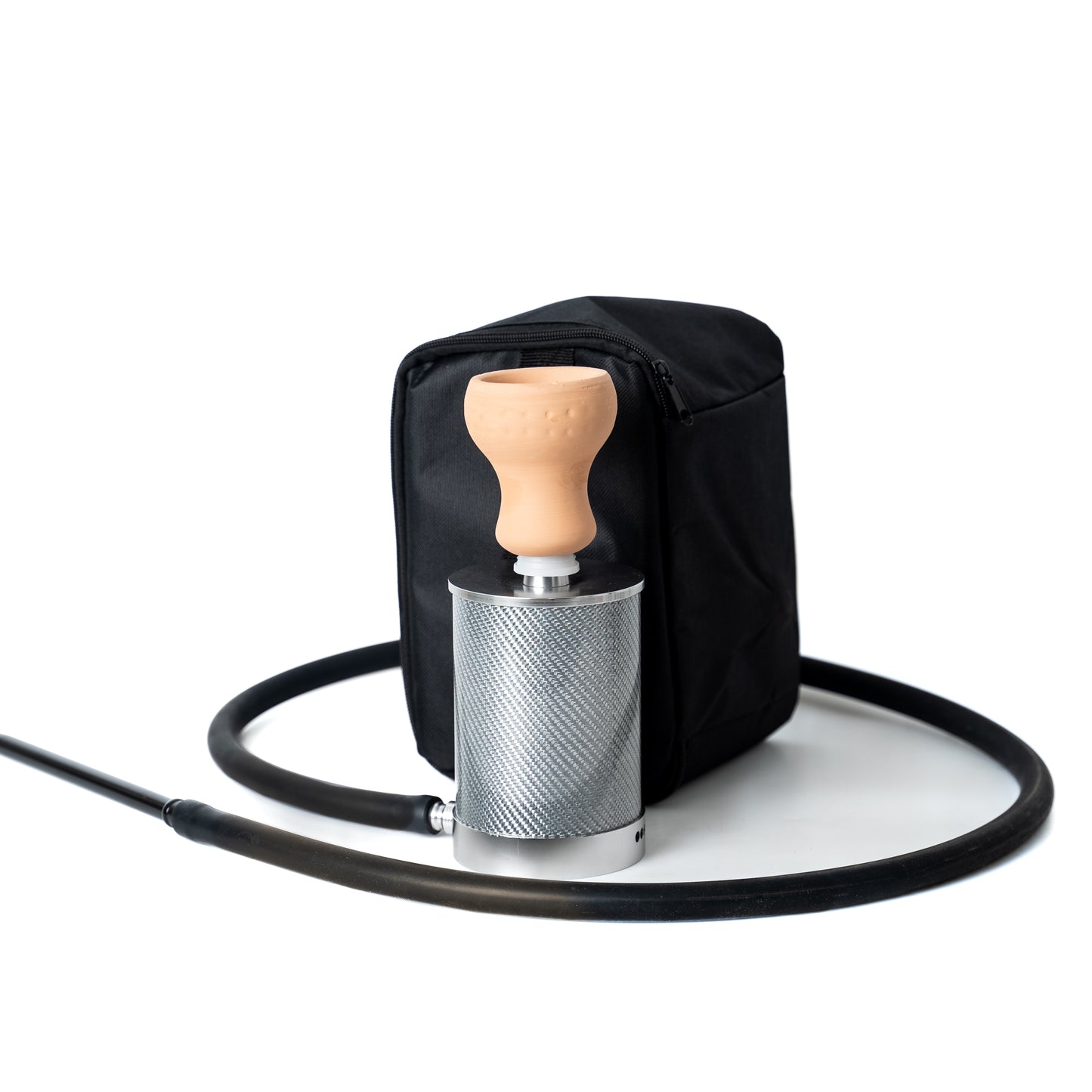 Unbreakable Rango Hookah with Bag - Silver