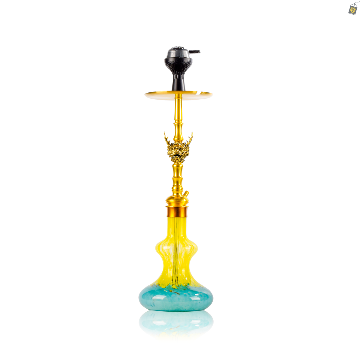 Horus Beast Hookah - Gold