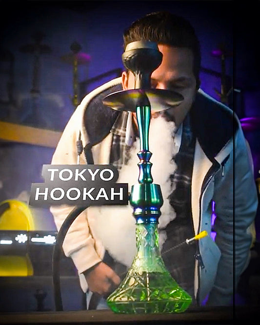 COCOYAYA Tokyo X Hookah - Rainbow Stem/Green Base