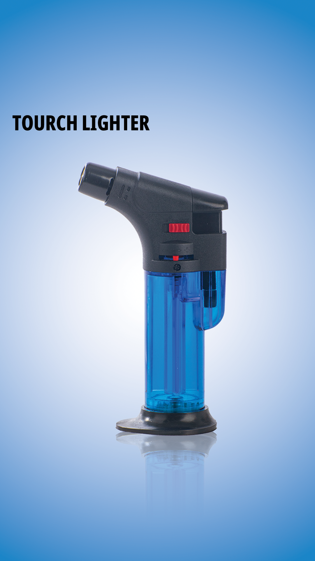 Fancy Blow Torch Lighter - Blue