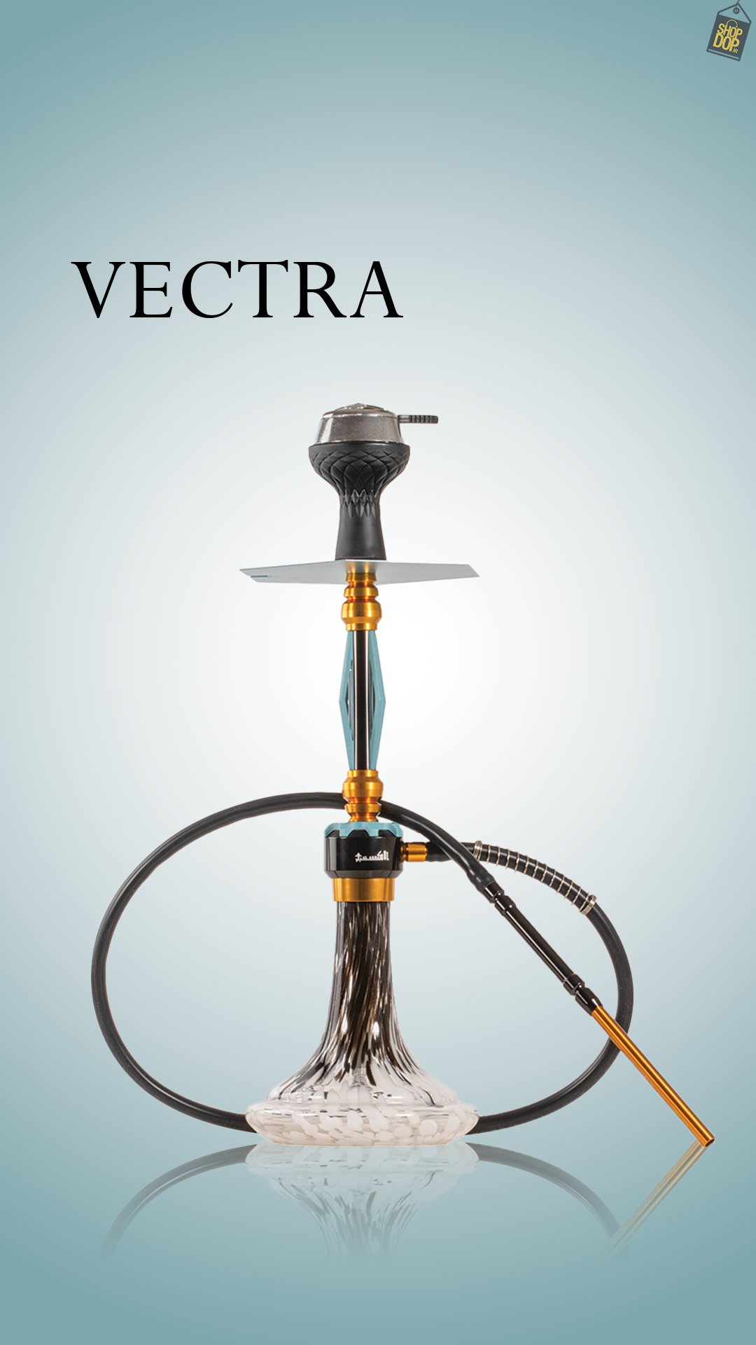 Vectra Hookah - Navy Blue