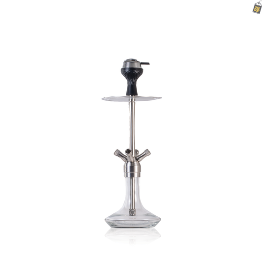 VoltEdge 4 Pipe Hookah - Silver