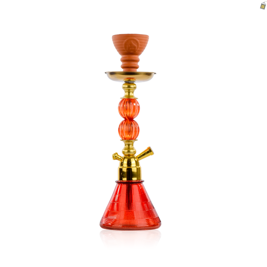 Walldart Pumpkin Hookah - Red