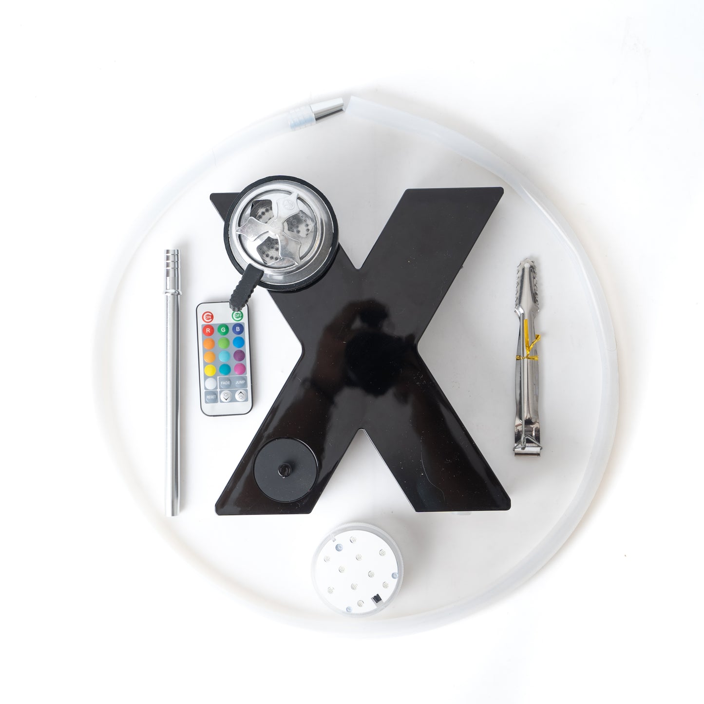 X Shape Car Hookah - Black