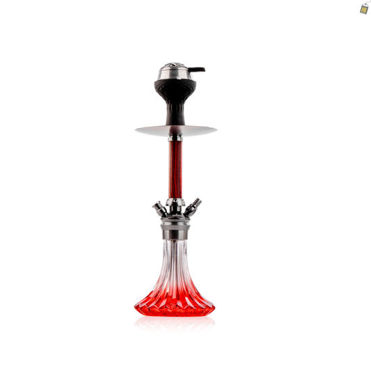 Yoko Hookah with Bag - Red