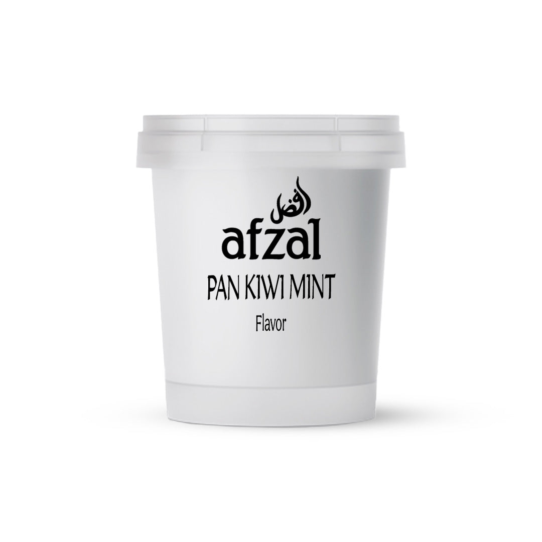 Afzal Pan Kiwi Mint Hookah Flavor - 1kg Bucket