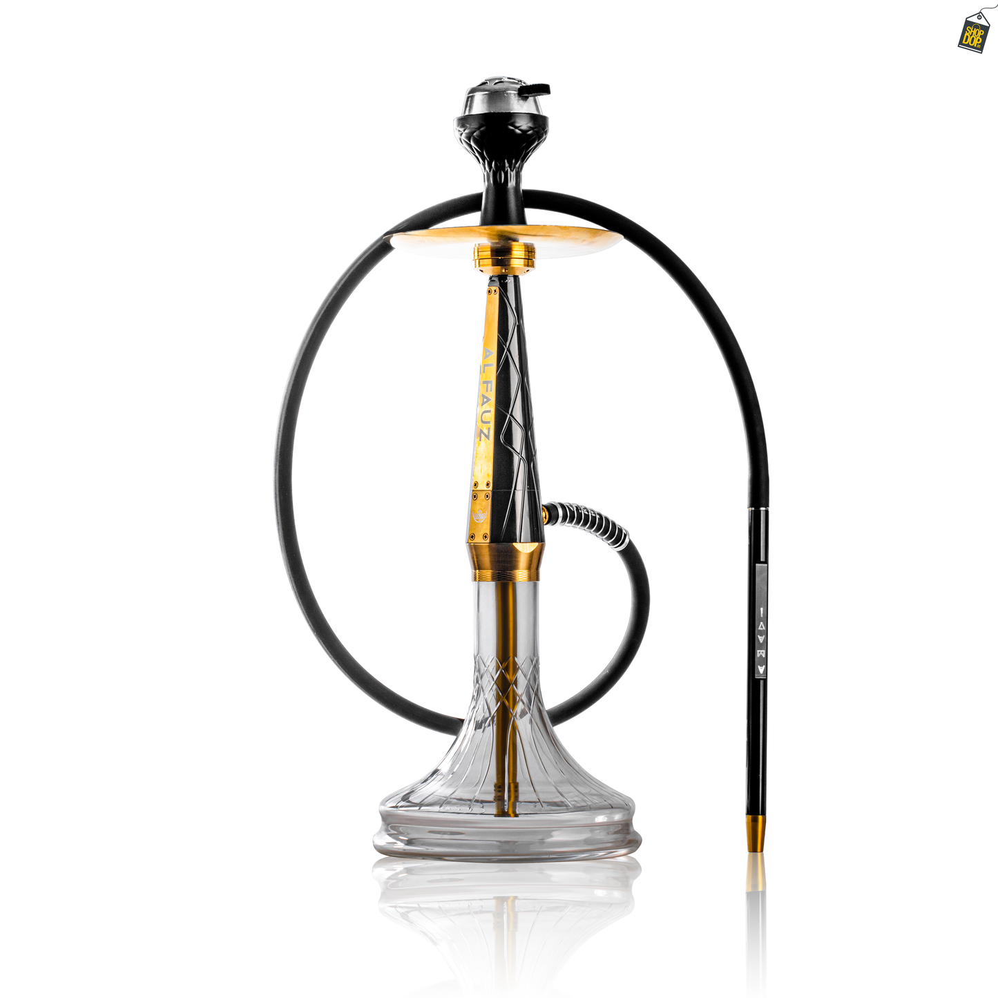 Al Fauz Amavi Hookah - Gold