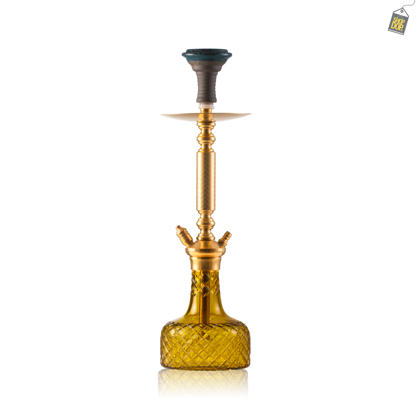 COCOYAYA Valencia Hookah - Golden / Amber Base