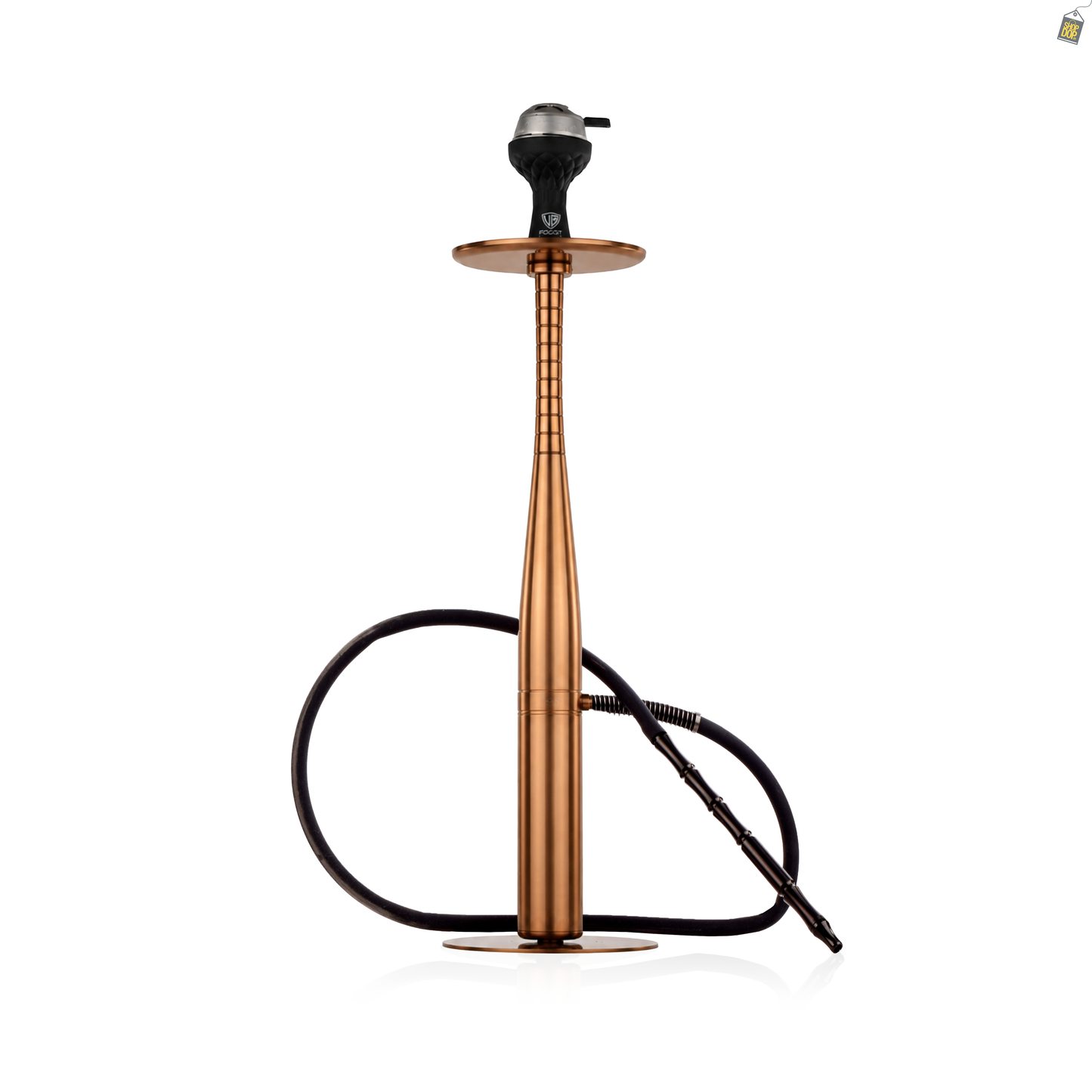 VG Baseball Hookah with Bag - Bronze
