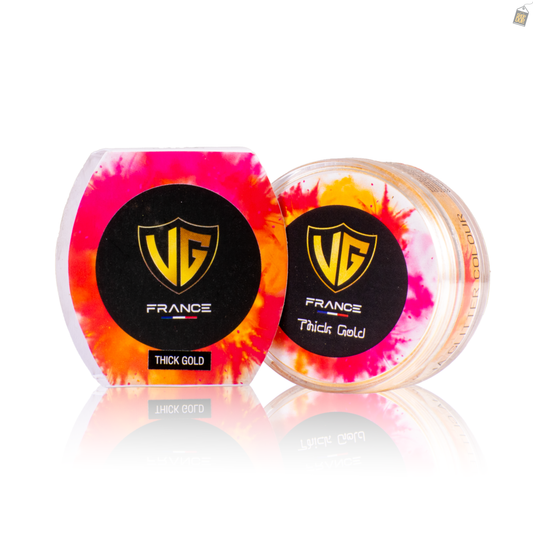 ड्रिप थिक गोल्ड हुक्का बेस कलर - ग्लिटर