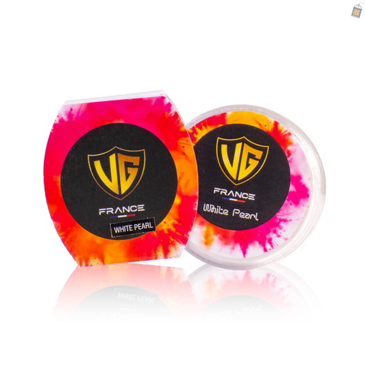 Drip White Pearl Hookah Base Color - Glitter