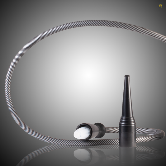 Big Bazooka Handle with Carbon Silicone Hookah Pipe
