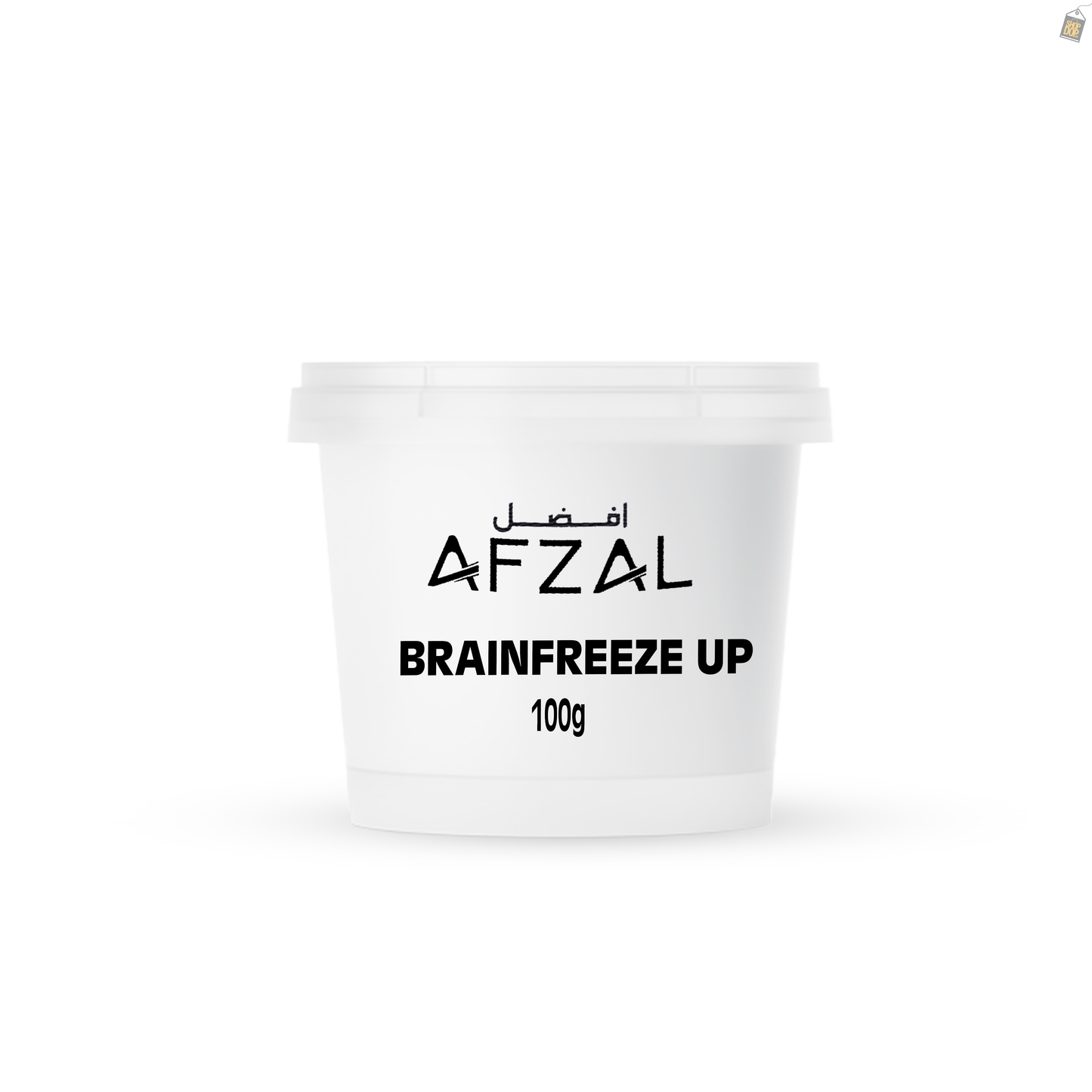 Afzal Brain Freeze Up Hookah Flavor - 100g