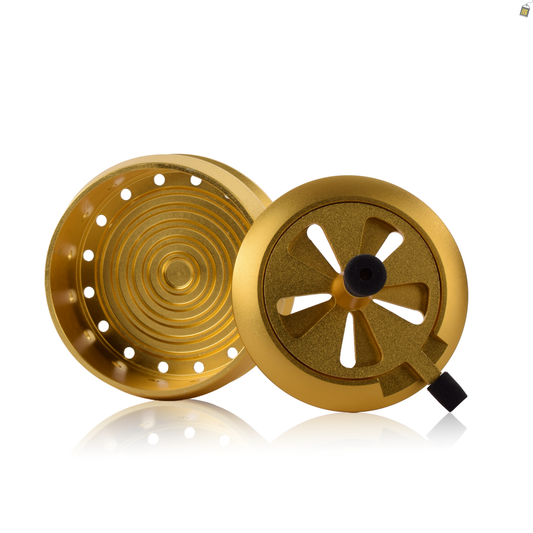 Pintop Hookah Heat Management Device (HMD) - Gold