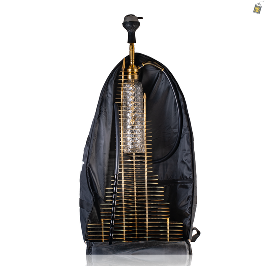 VG Burj Khalifa Hookah with Bag - Golden