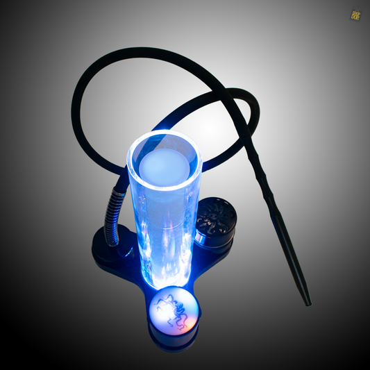 ByteCloud Hookah with LED Lights - Acrylic