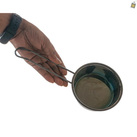 Foggit Metallic Hookah Charcoal Holder - Coal Tray (Grey)