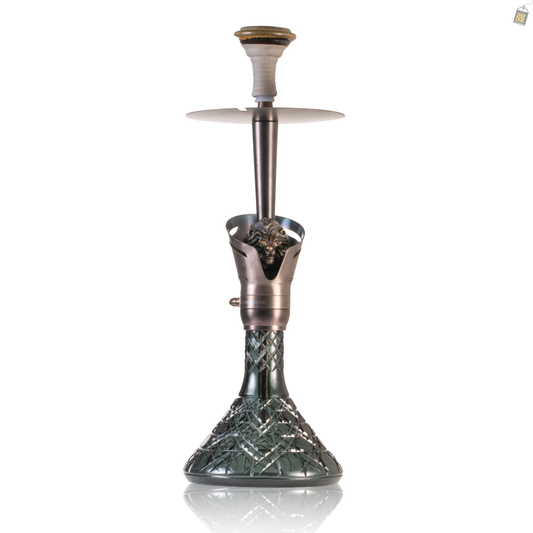 COCOYAYA Baku Cigar Hookah - Bronze Stem / Aqua Base
