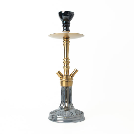 कोकोयाया बार्सिलोना हुक्का - गोल्डन / ब्लैक बेस