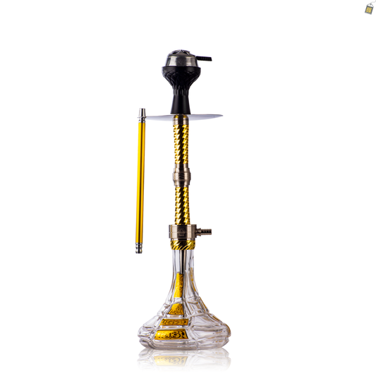 Double Treat Hookah - Gold