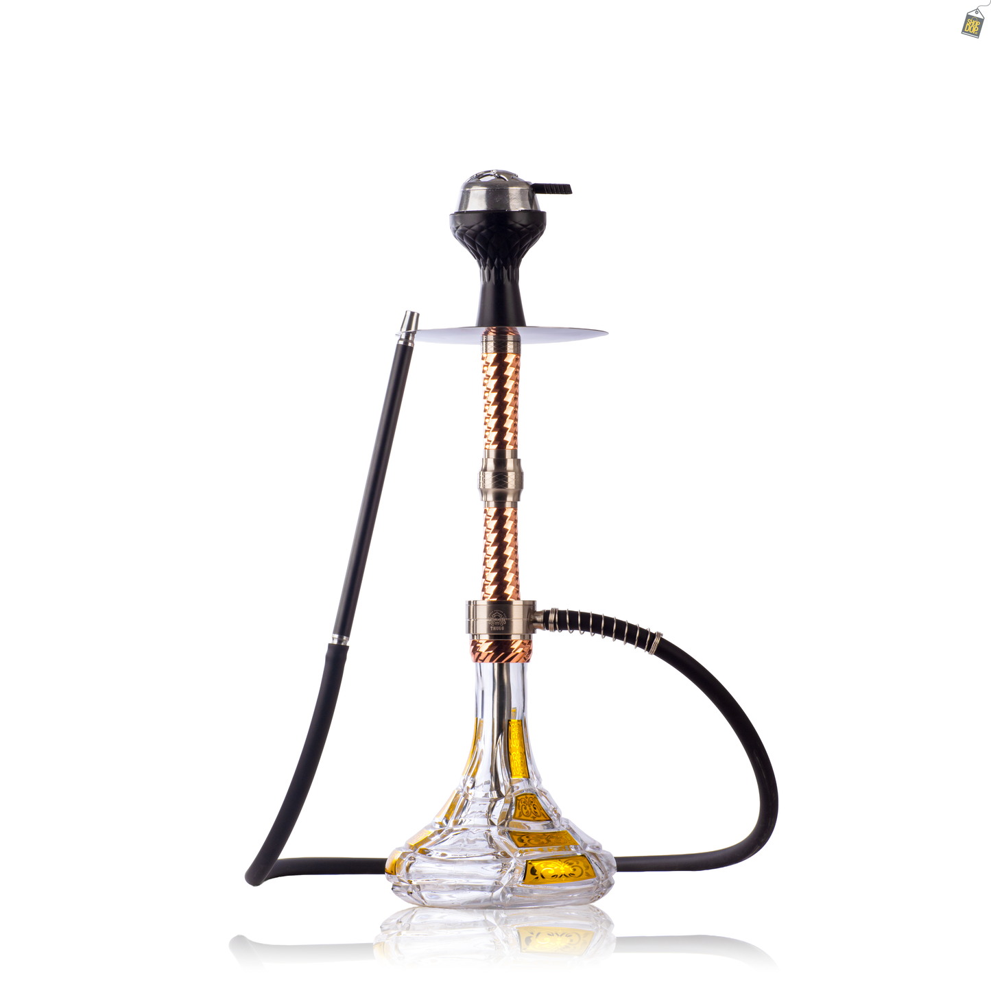 Double Treat Hookah - Rose Gold