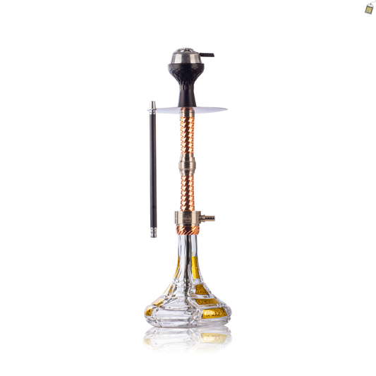 Double Treat Hookah - Rose Gold